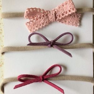 Set of 3 new bows